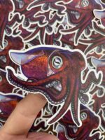 Getting Salty Stickers Mini Stubby Squid