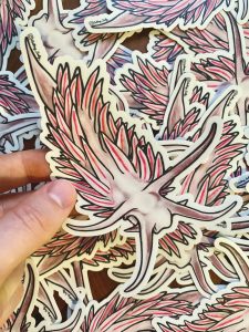 Getting Salty Stickers Himatina Trophina Nudi