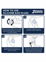 Zoggs Silicone Ear Plugs - Image 2
