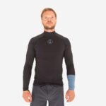 Fourth Element Mens LS Hydro-T Black/Ocean Blue